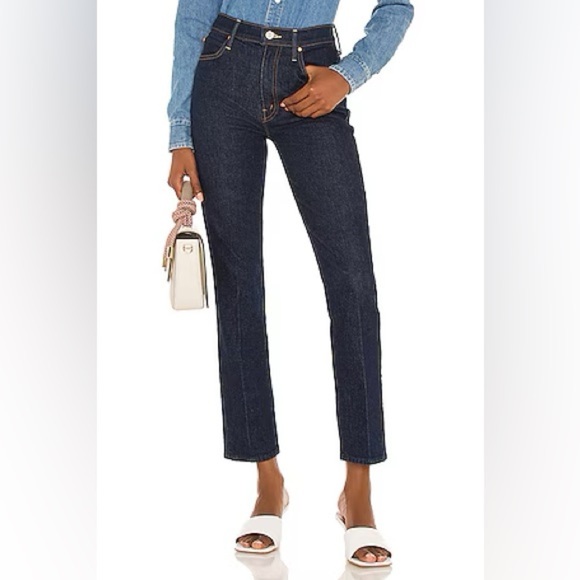 MOTHER Denim - MOTHER Superior High Waisted Rascal Hover Straight Leg Jean Clean Up Your Act 25
